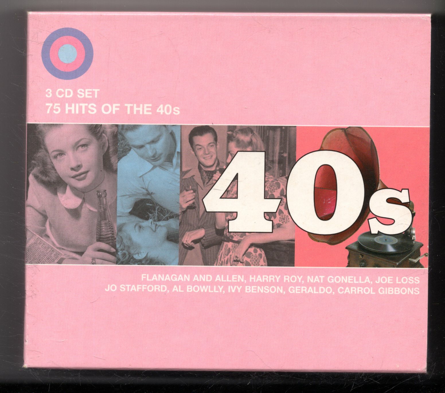 (JV88) 75 Hits Of The 40s, various artists - 1999 Boxset CDs