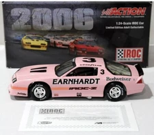 DALE EARNHARDT 3 PINK BUDWEISER CAMERO IROC XIII MICHIGAN 8.5.89 ACTION 1:24 NEW