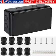 IP65 Waterproof Junction Box Large ABS Electrical Box Outdoor Cable Connector