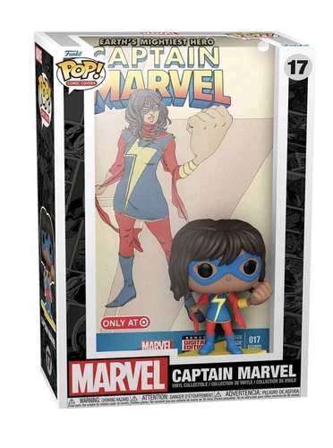 Funko POP! Comic Covers! Captain Marvel [Target Exclusive] #17 Vinyl Figure Set
