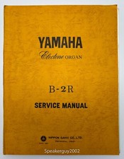 Original Yamaha Electone Organ Service Manual -- B-2R