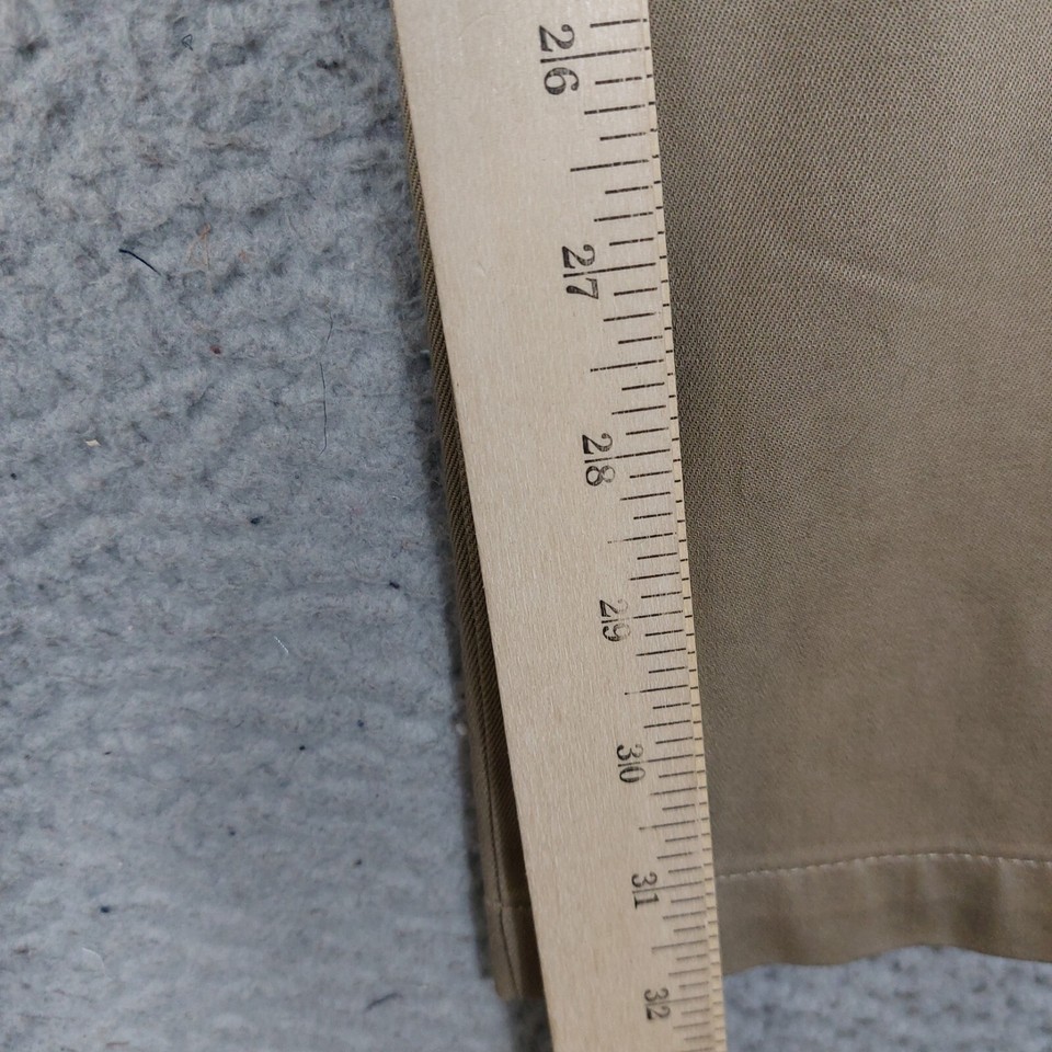 Dockers Classic Pants Men’s 38/32 Beige Flex Comfort Waistband Easy