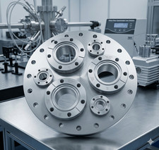 DN160CF UHV Diagnostic Hub | Multi-Port Reducer Flange Chamber | Audited