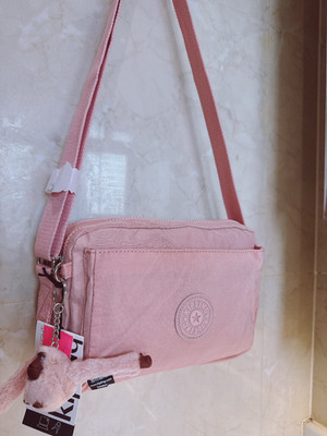 NWT Kipling Abanu Crossbody Bag Shoulder Purse in light Pink l KI1051