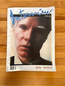 Interview Magazine Warhol | eBay
