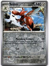Scizor [Reverse Holo] #141 Prices | Pokemon Obsidian Flames