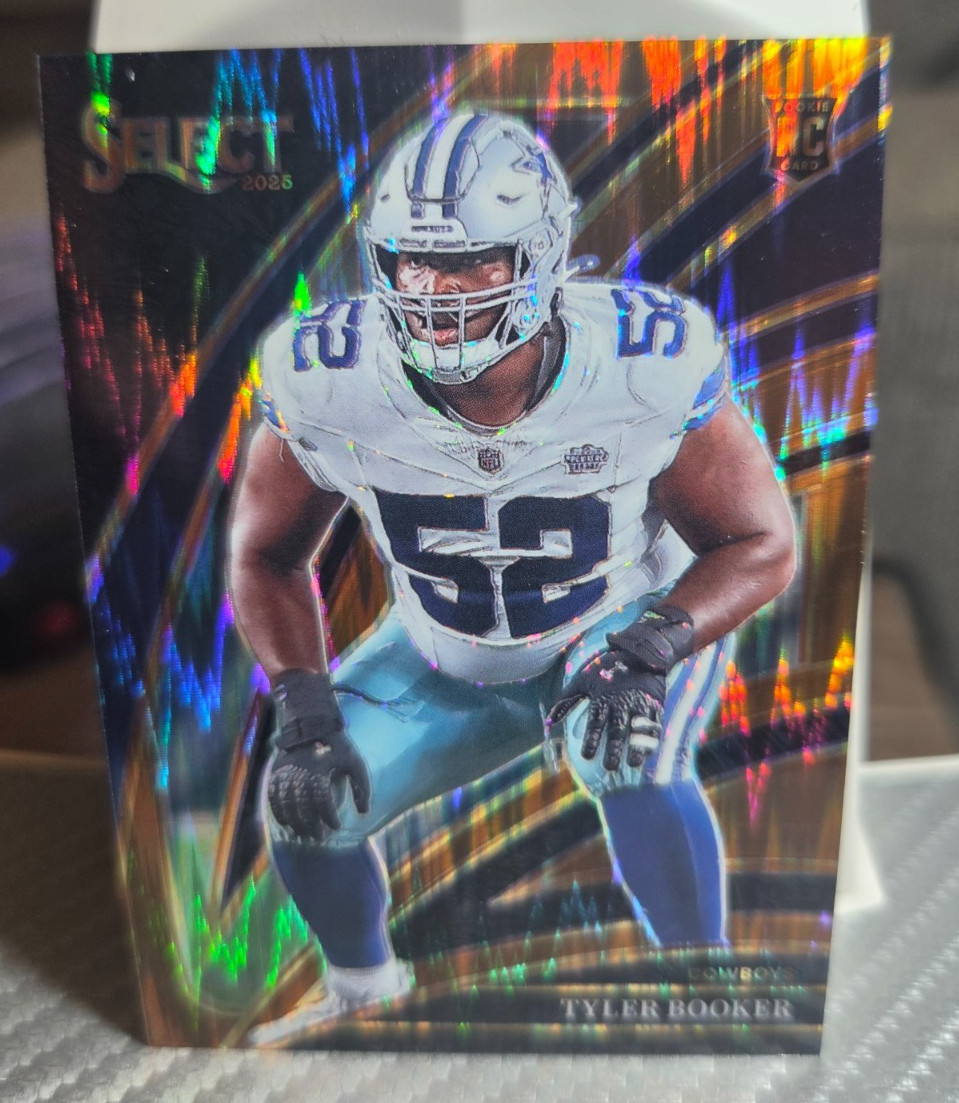 2025 Panini Select - Club Level Tyler Booker #298 Copper Shock Prizm /899 (RC)
