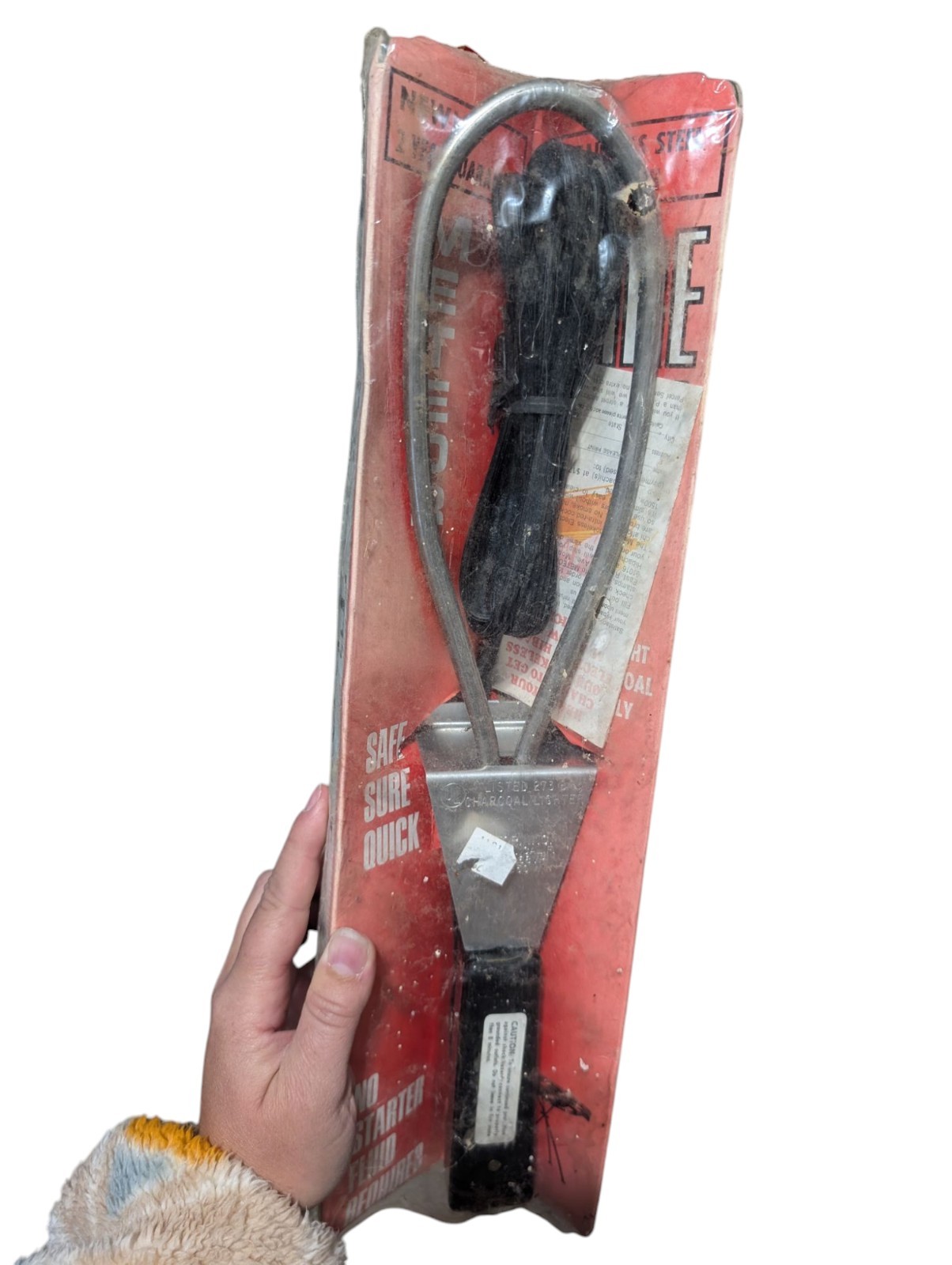 Electric Charcoal Starter Requires NO Lighter Fluid made in 