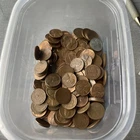 100 Mixed Wheat Pennies & Lincoln Cents 1940s-1960s Vintage Coins FREE SHIPPING