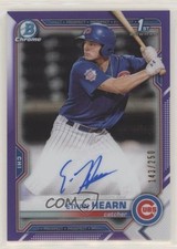 2021 Bowman Chrome Prospect Purple Refractor /250 Ethan Hearn #CPA-EH Auto 09pe