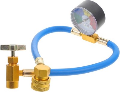WINOMO R134A Kältemittel Aufladeschlauch mit Messgerät für Auto