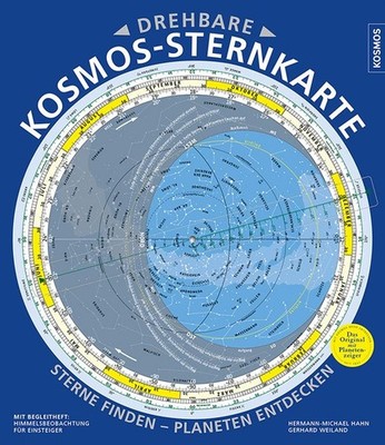 Drehbare Kosmos-Sternkarte Das Original mit Planetenzeiger: Sterne finden - P...