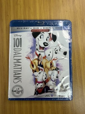 Disney Signature Collection 101 Dalmations Blu-ray DVD Digital NEW Free Shipping