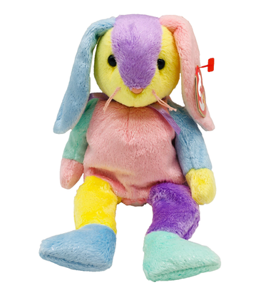 Ty Beanie Baby Dippy the Bunny DOB April 24, 2002 MWMT | eBay