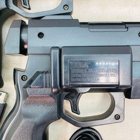 Sega Saturn GUN CONTROLLER 2 Set Virtua Cop HSS-0152 Work for CRT TV Only SS