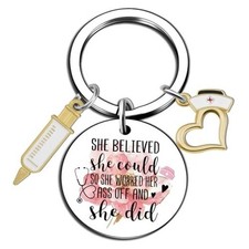 Keychain For Nurses Nurse gifts -Nurse Graduation Gift for Women -Nurse