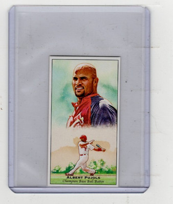 2011 Albert Pujols Topps Kimball Champions Mini #KC-40 Free Shipping (C993)