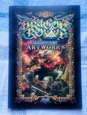 Dragon's Crown Artworks Softcover Limited Edition Art Book Atlus 2013 