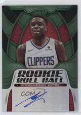 2019-20 Certified Rookie Roll Call Green 2/5 Mfiondu Kabengele #RC-MK Auto ms9