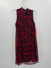 Pre-Owned Tommy Hilfiger Purple Size 8 Knee Length Sleeveless Dress
