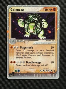 Golem Ex Pokemon Card | eBay