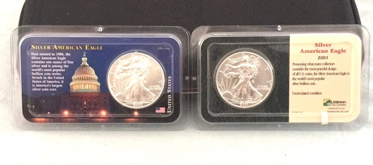 American Eagle 2001 Silver Bullion Coins for sale | eBay