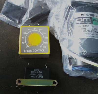 Asynchronmotor, Oriental Motor MSM 206-402W Speed Control Motor Drehzahl 90-1600