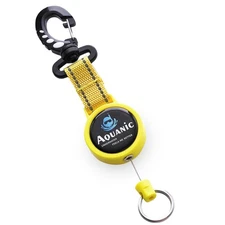 Scuba Diving Retractable Gear Tethers, Scuba Accessories Dive Clip Lanyard wi...