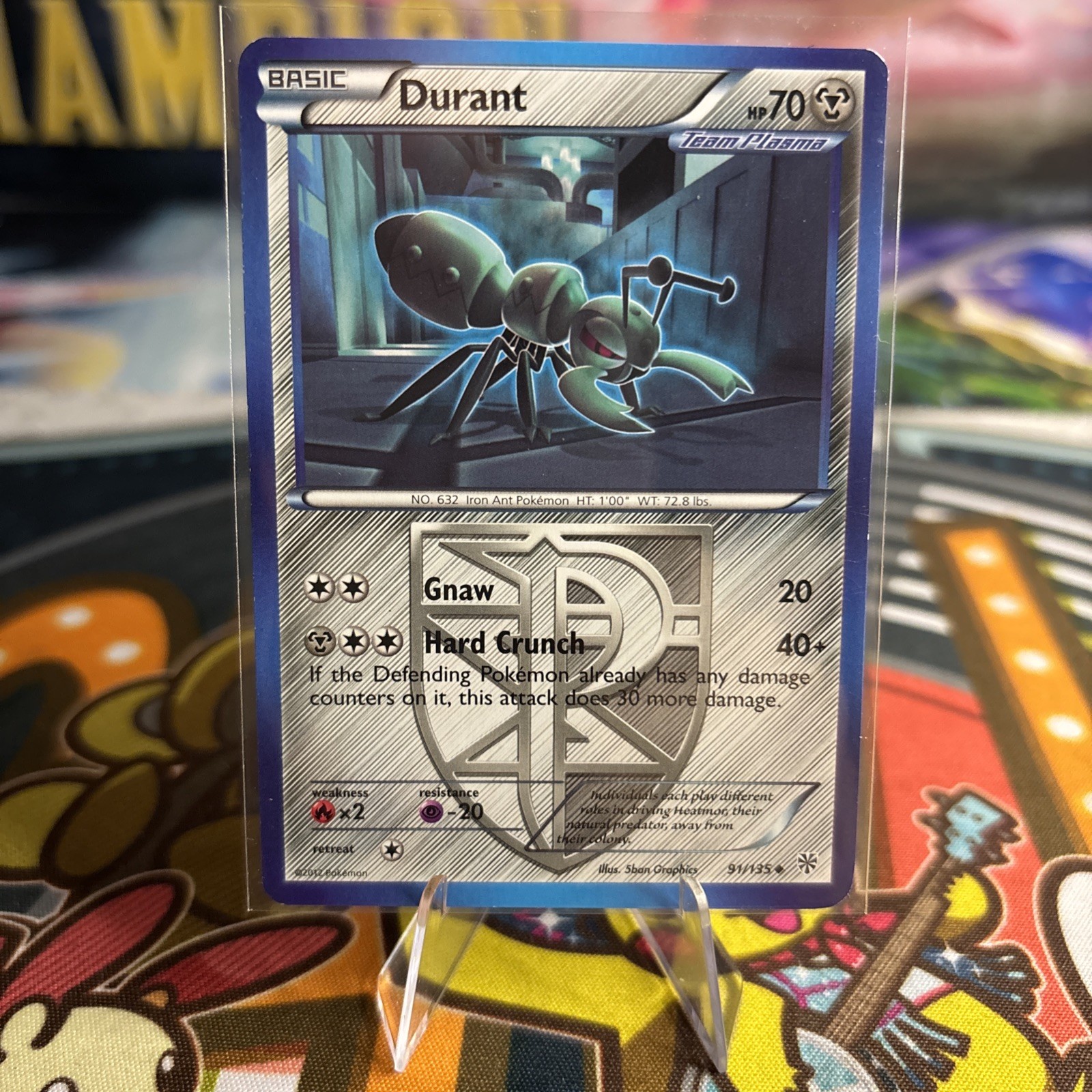 Durant (Team Plasma) 91/135 Plasma Storm Regular