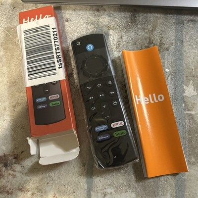 Amazon Alexa Voice Remote 3rd Gen for Fire TV - Black