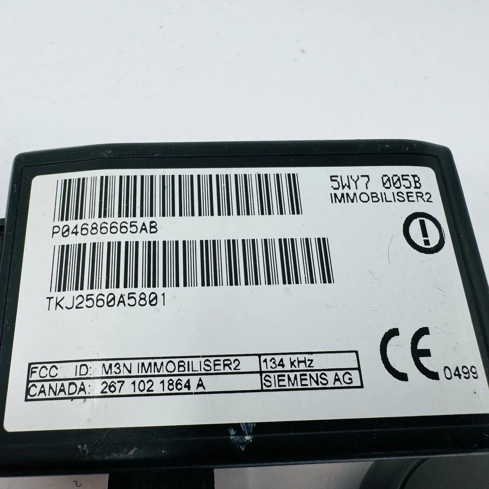 VIN PROGRAMMED PLUG & PLAY IMMOBILIZER GRAND CHEROKEE CARAVAN 04686665AB - Image 3 of 4