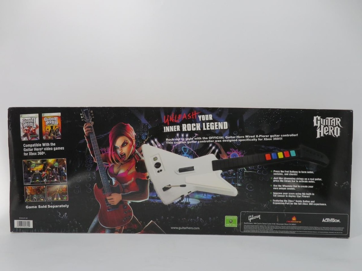 Guitar Hero III Legends of Rock Wired Bundle (Xbox 360) for sale