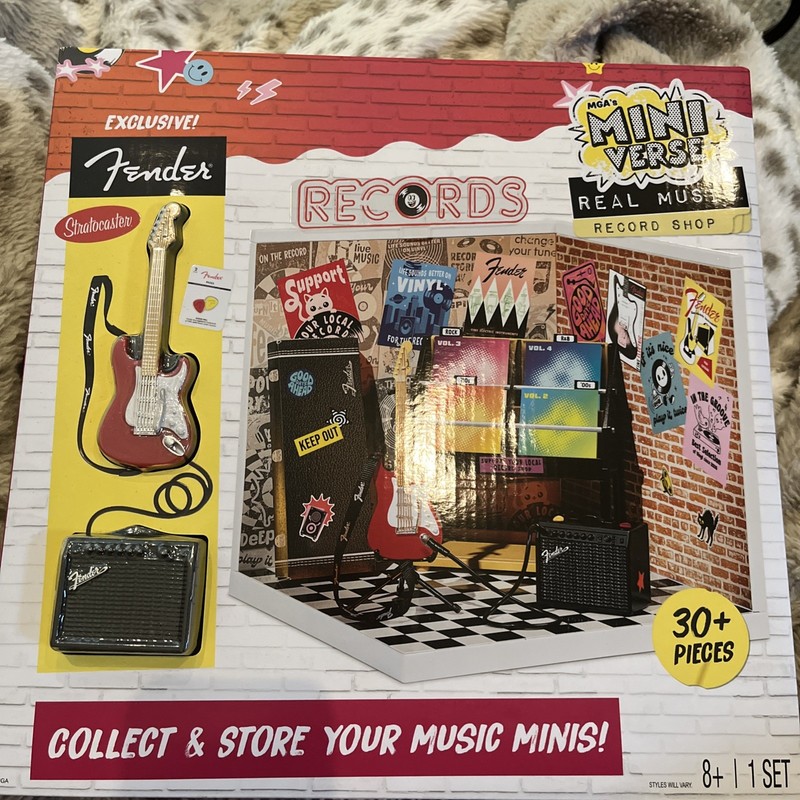 NEW MIni Verse Zuru Real Music Record Shop
