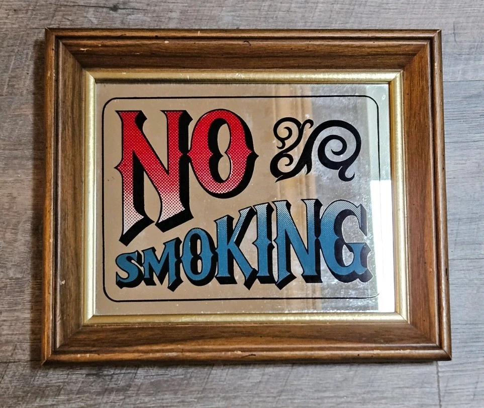 25+ Vintage No Smoking Sign In Home Décor Plaques & Signs for sale