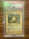 PSA 4 1999 Pokemon Raichu Base Set Shadowless Holo Rare 14/102 English