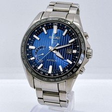 Montre Homme Seiko Astron GPS Solar 8X22-0AL0 en bon état de fonctionnement