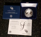 2017-W Silver American Eagle Proof Coin in OGP w/ COA