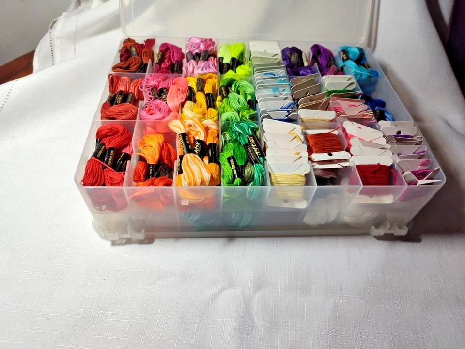 Big Lot Skeins Iris J&P Coats Cotton Embroidery Thread Floss NOS - Image 4 of 4