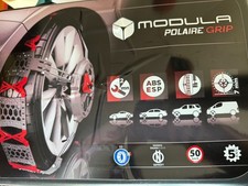 CATENE RAGNO DA NEVE MODULA PLASTIC GRIP SYSTEM gruppo 120 RAGNO - FRONTALE