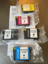 232/232XL Ink Cartridges Set Black Cyan Magenta Yellow for Epson