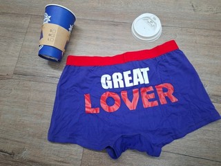 sheepworld Boxershorts GREAT LOVER Größe M Neu & OVP