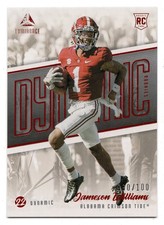 2022 Panini Luminance JAMESON WILLIAMS #DYNR-JWI Orange Dynamic Rookies /100