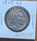 1919 D Buffalo Nickel