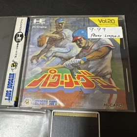 POWER LEAGUE II 2 PC Engine Hu ccc pe