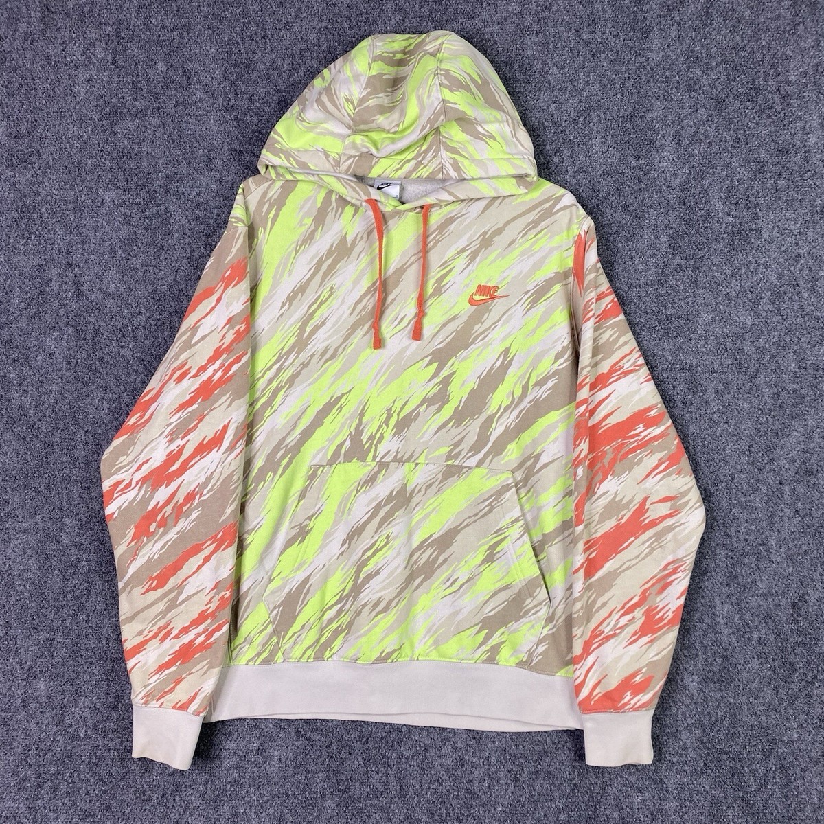nike aop club pullover hoodie