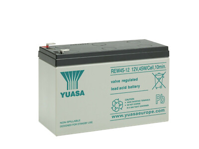 Yuasa REW45-12 12V 45W Hohe Entladungsrate Blei Säure Wiederaufladbare SLA Batterie