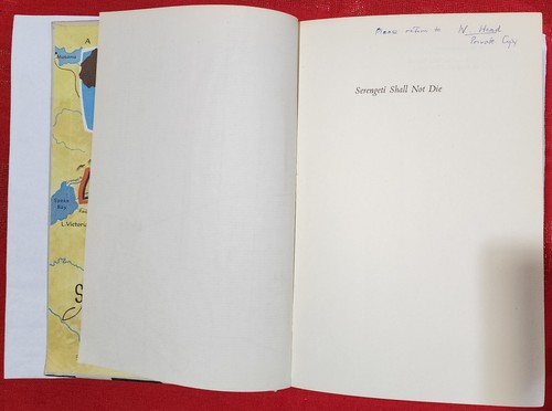 Serengeti Shall Not Die-Bernhard & Michael Grzimek HC 1960 2nd ed Game Poachers - Picture 11 of 18