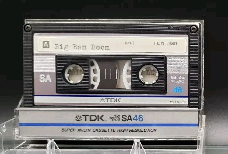 Used) TDK SA 46 Blank Audio Cassette Tape Type II High Position