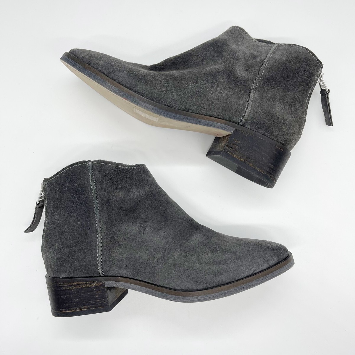 Suede Dolce Vita Tucker Dolce Vita Tucker Anthracite Suede Bootie