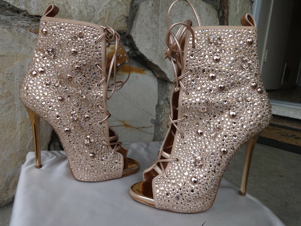 Giuseppe Zanotti For Jennifer Lopez Swarovski Crystal Giuseppe Zanotti For Jennifer Lopez Swarovski Crystal